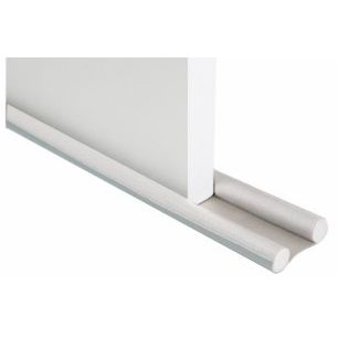 BURLETE BAJO PTA 95CM DOBLE ROLLO PVC BLANCO