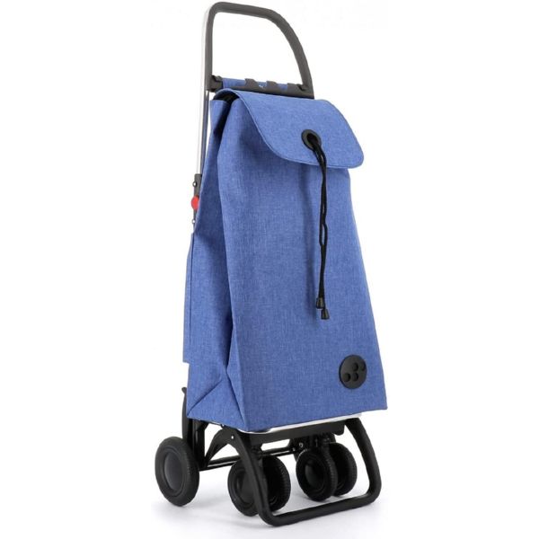 CARRO COMPRA ROLSER I-Max Tweed TOUR AZUL