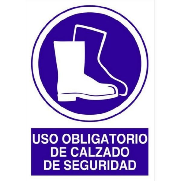 CARTEL CALZADO DE SEGURIDAD 210X297 COFAN