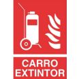 CARTEL CARRO EXTINTOR Nº 57 210X297 COFAN