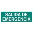 CARTEL SALIDA DE EMERGENCIA 400X100 COFAN