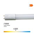 FLUORESCENTE LED T8 18W 1500 LM 4000K LUZ DIA (EQ.36W) 120cm