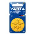 PILA PARA AUDÍFONOS VARTA HEARING AID BATTERIES 10