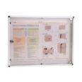 TABLON ANUNCIOS 26x35 BLANCO